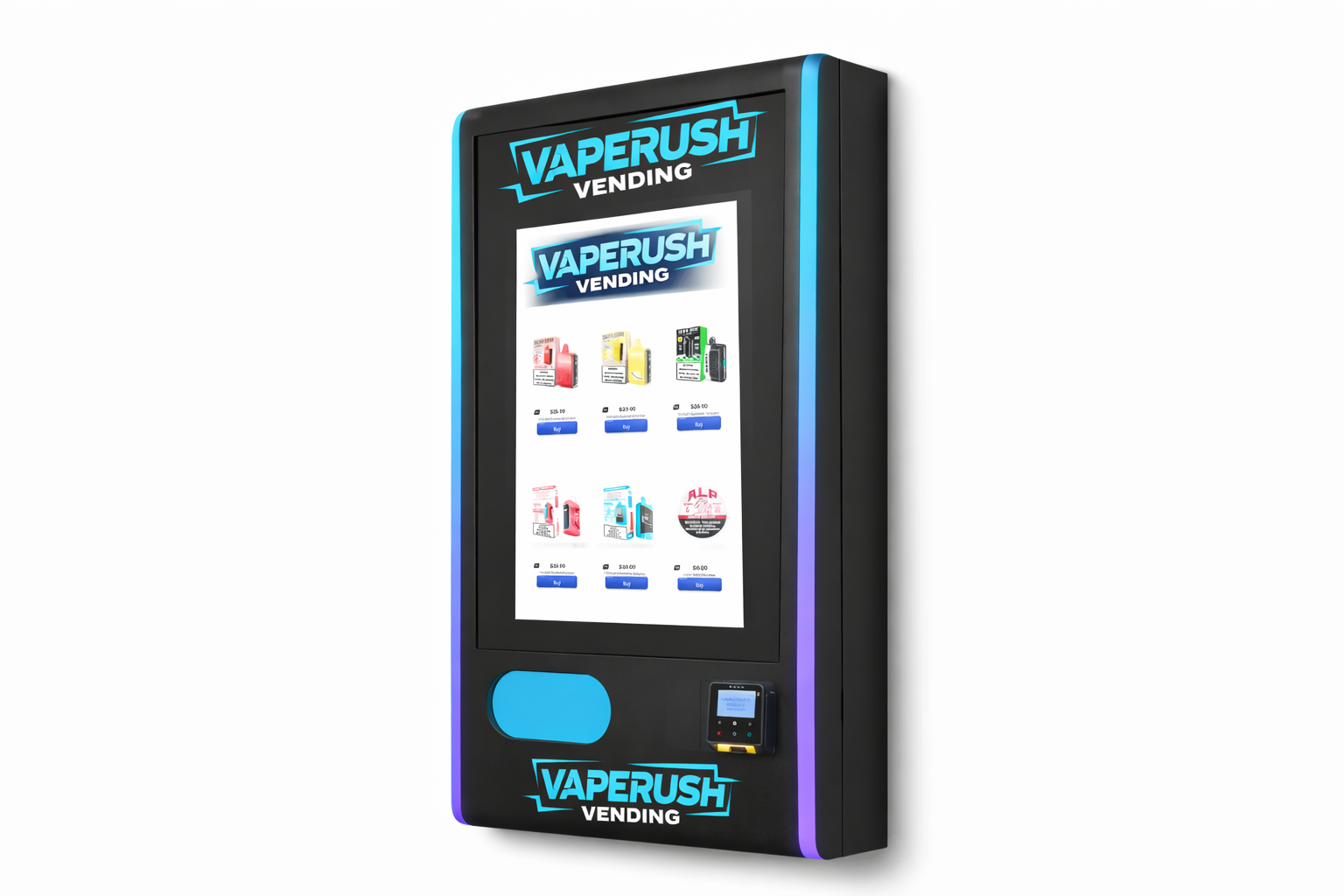VapeRush Vending Machine - Wall-Mounted Model